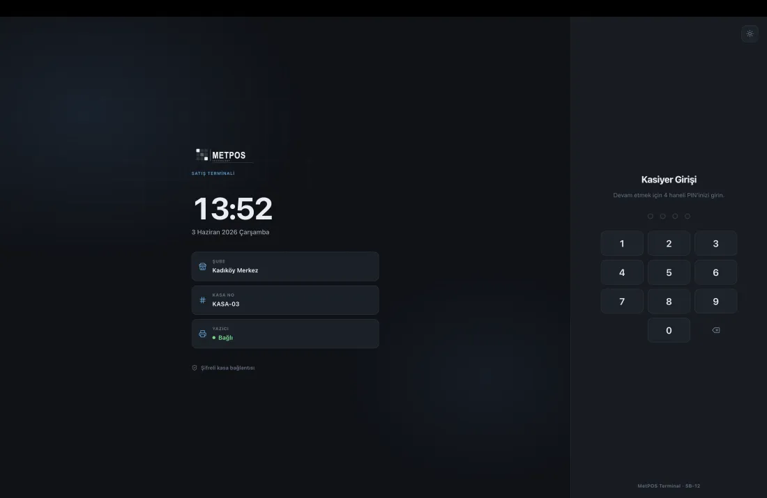 MetPOS — Point of Sale screenshot