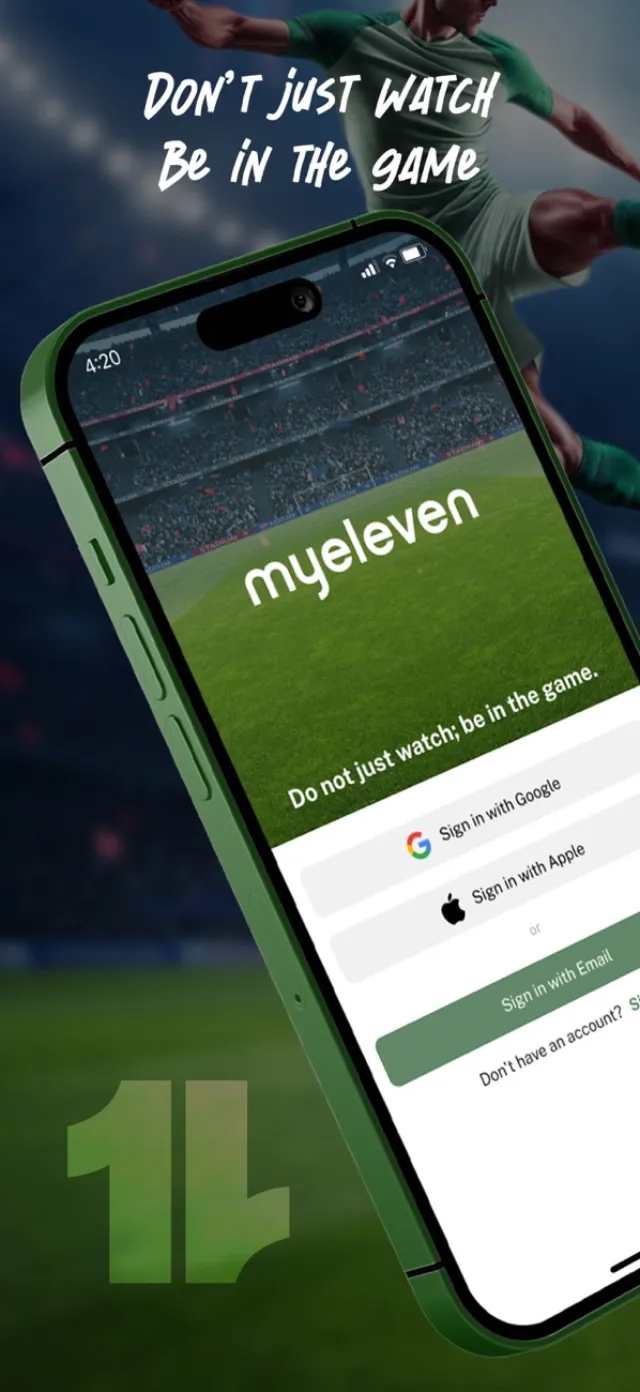 myeleven — Soccer Social screenshot 1
