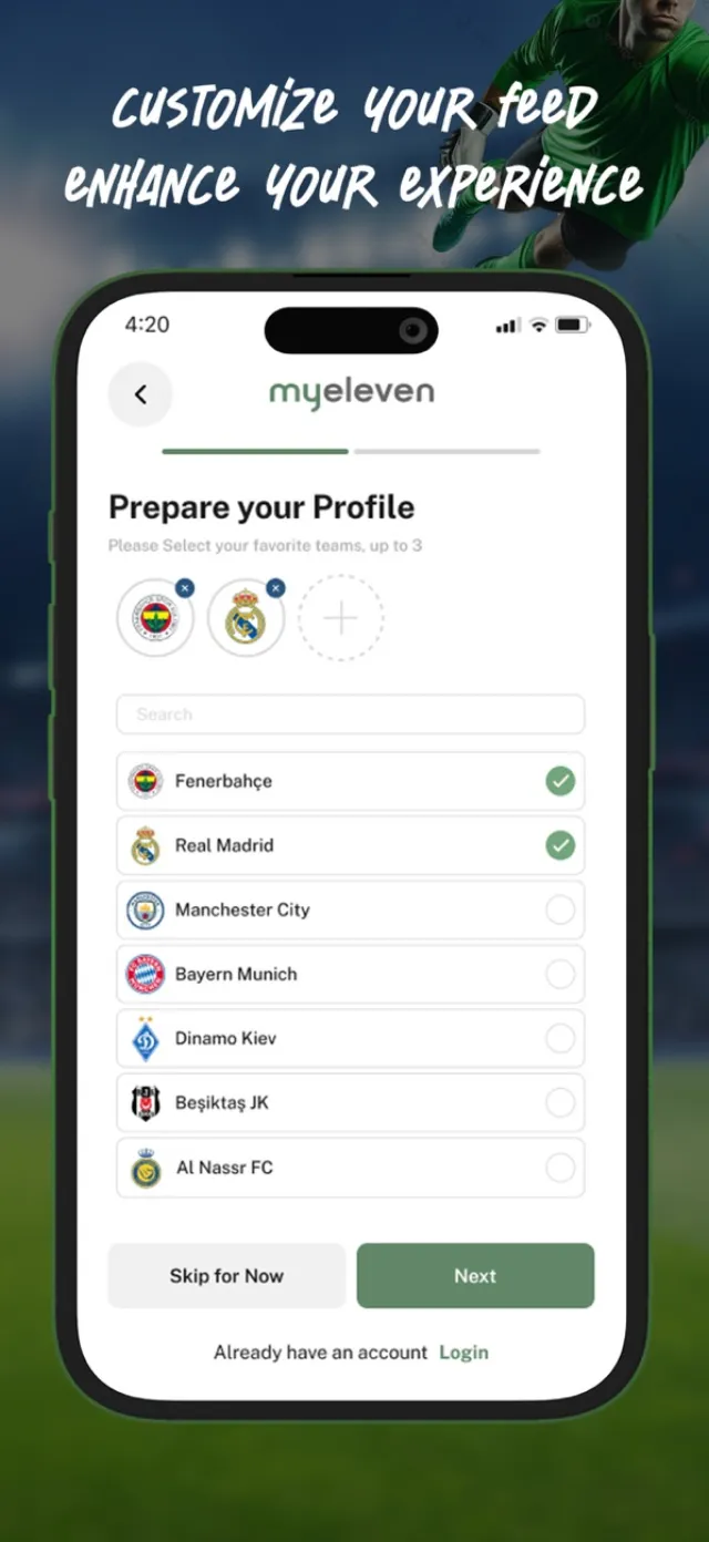 myeleven — Soccer Social screenshot 3